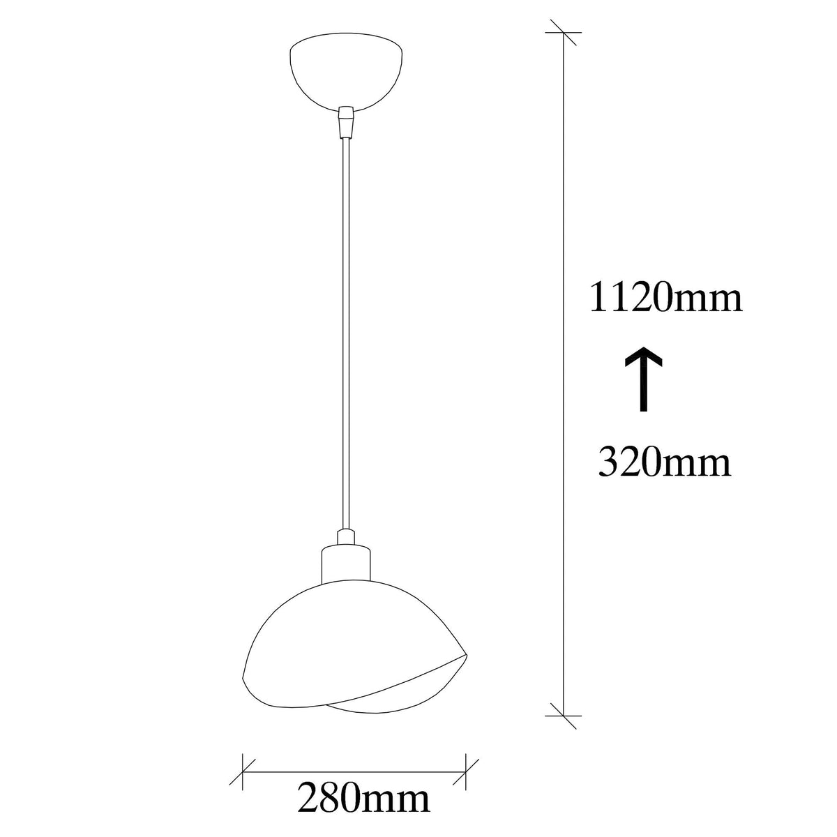 Candelabru, Sivani - MR - 833, Negru