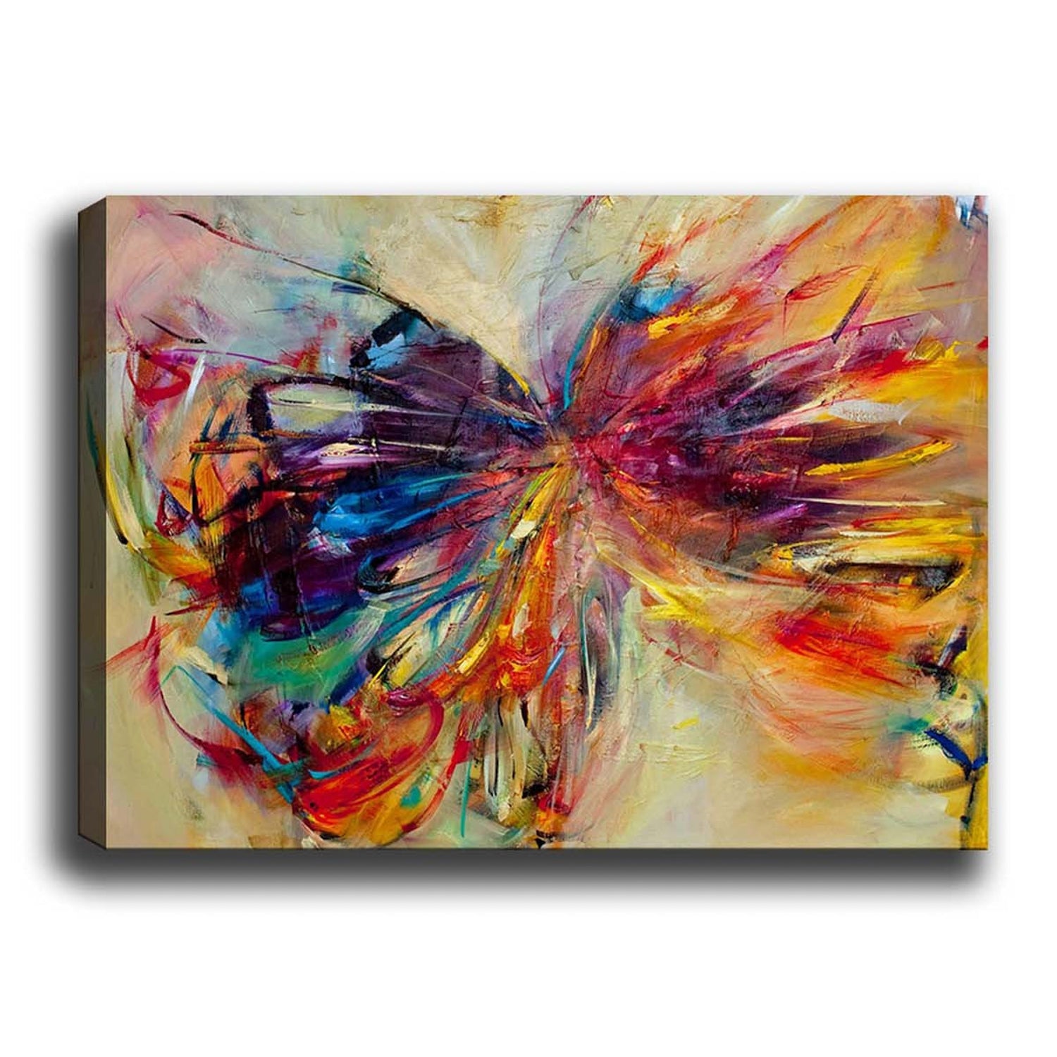 Tablou decorativ pe pânză, Kanvas Tablo (50 x 70) - 267, Multicolor