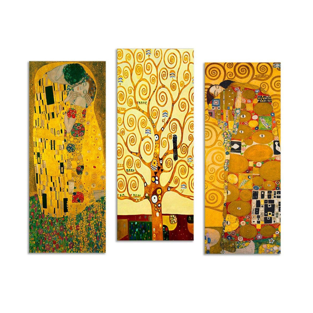 Tablou decorativ MDF (3 piese), MDF0067, Multicolor
