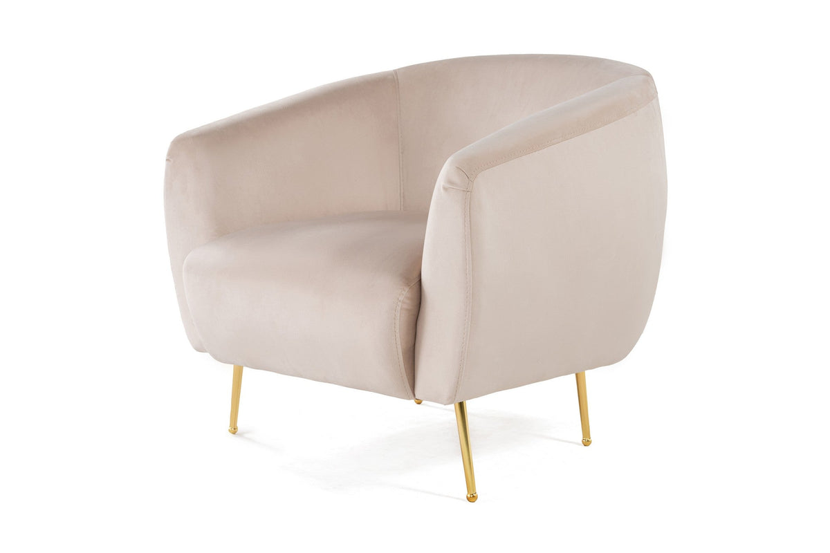 Fotoliu, Eses Beige - Wing, Bej
