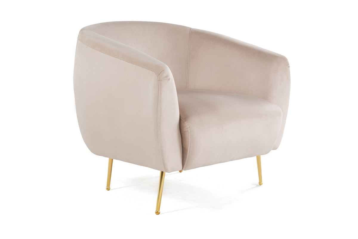 Fotoliu, Eses Beige - Wing, Bej
