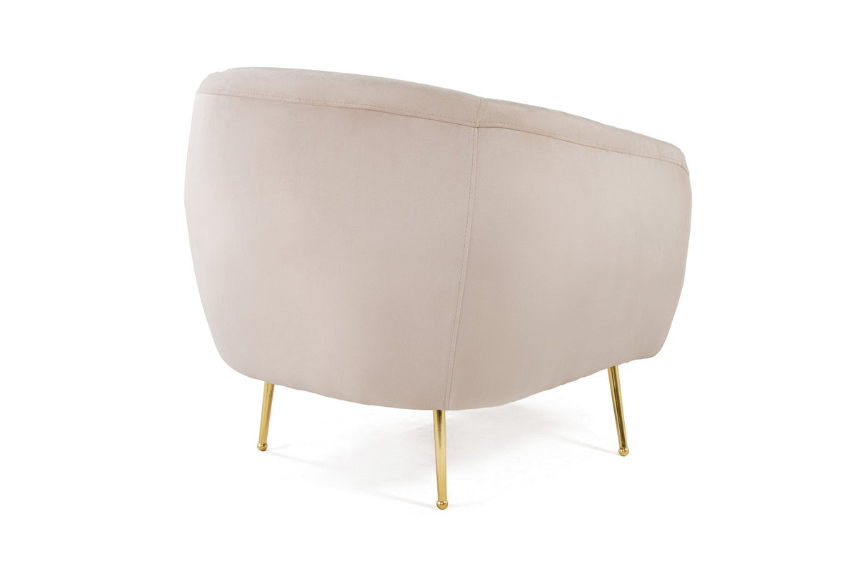 Fotoliu, Eses Beige - Wing, Bej