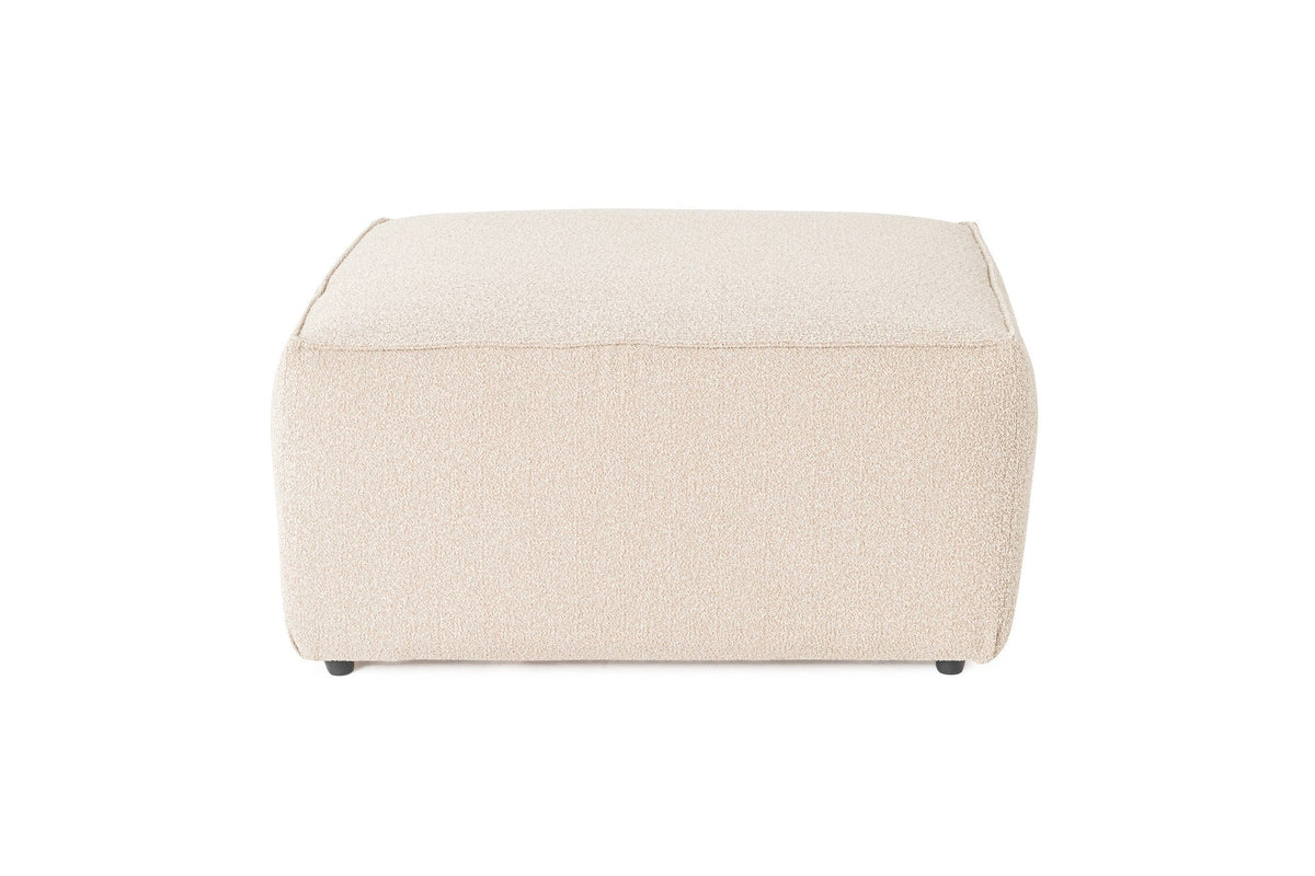 Puf, Lora Pouffe - Peach, Piersică