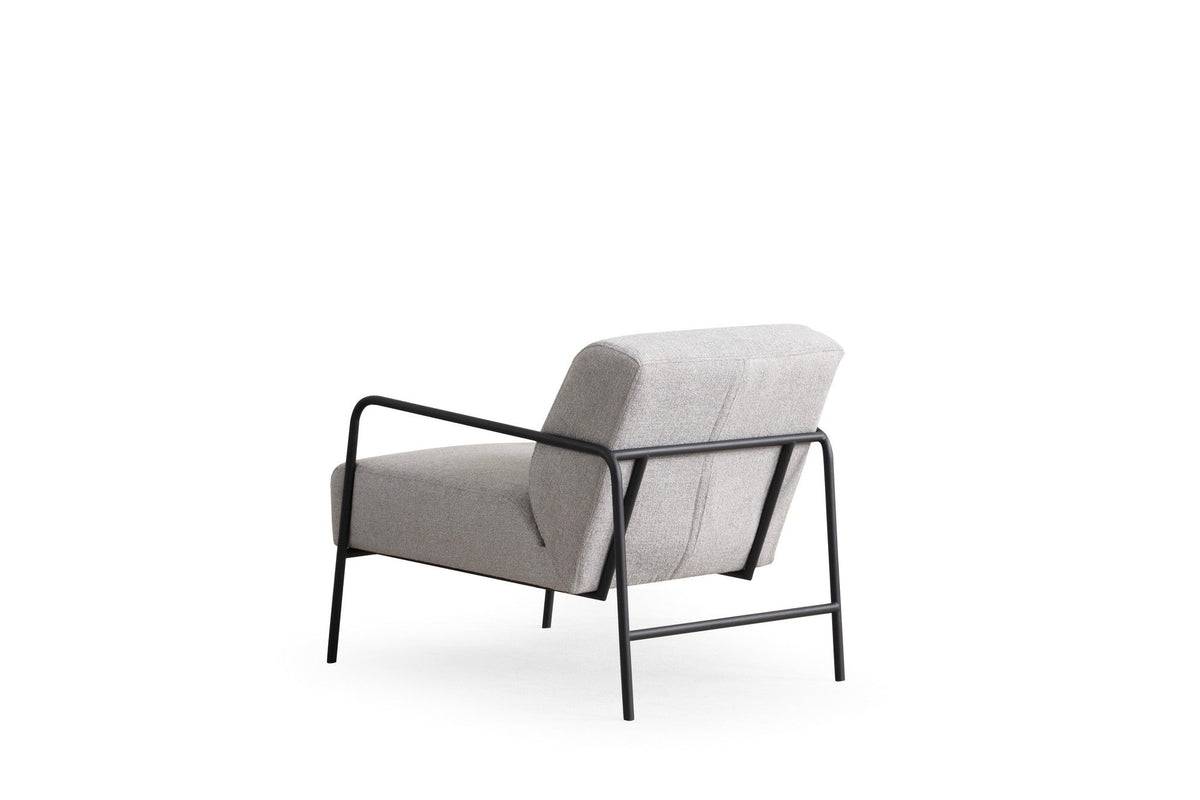 Fotoliu, Eti Bergere - Grey, Gri