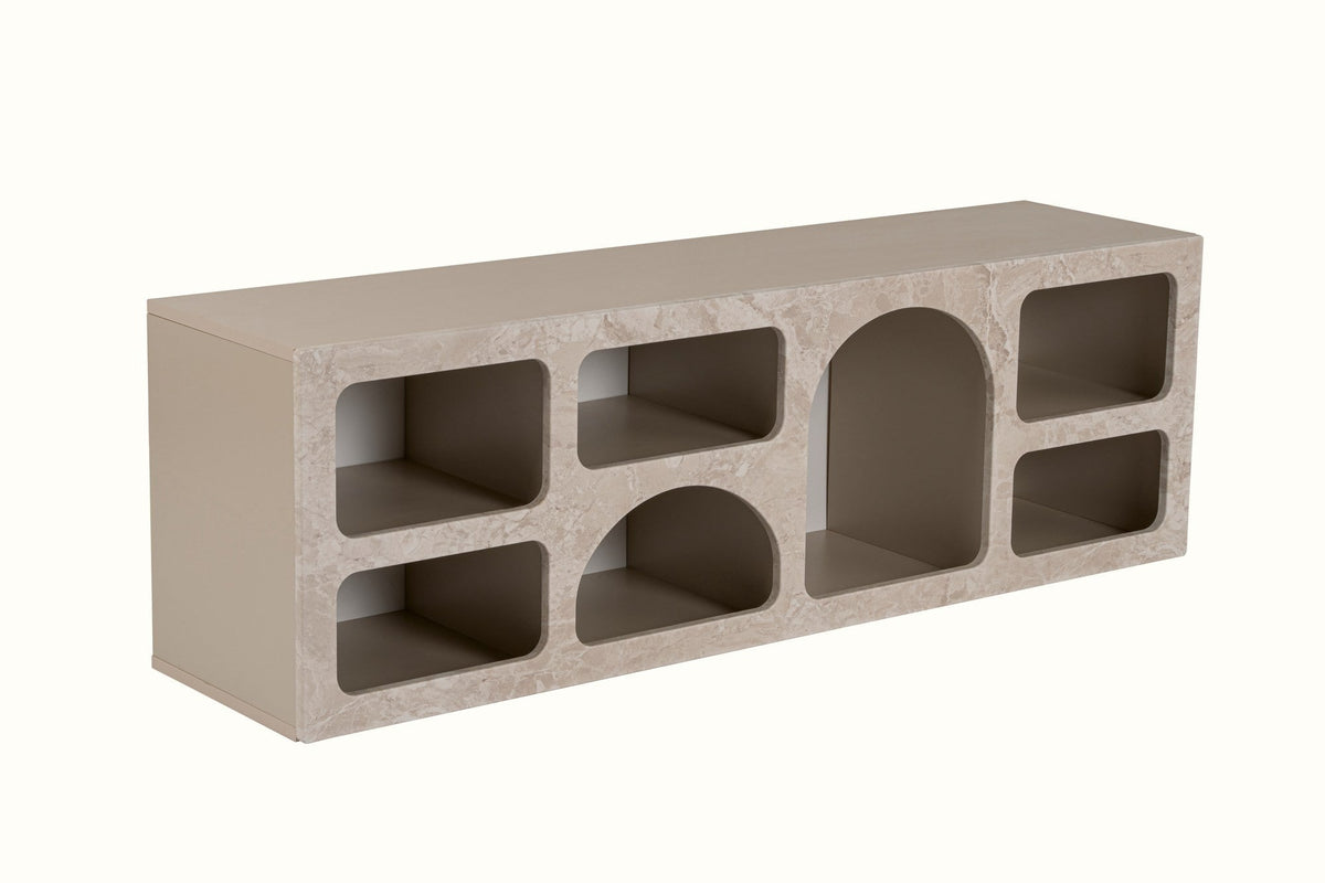 Consolă, Ferlis - Travertine, Marmură Travertin / Gresie
