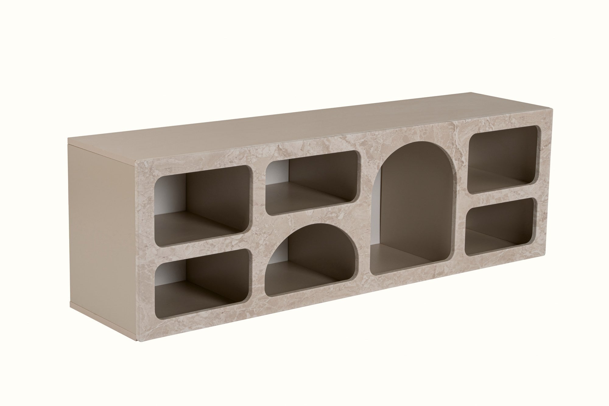 Consolă, Ferlis - Travertine, Marmură Travertin / Gresie