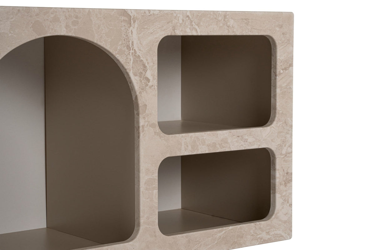 Consolă, Ferlis - Travertine, Marmură Travertin / Gresie