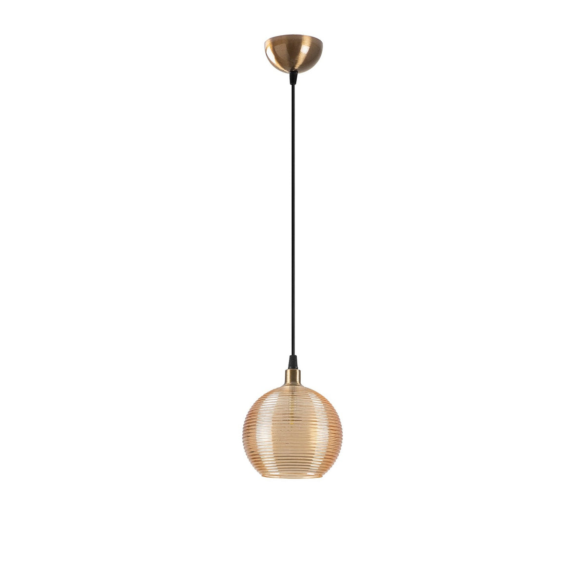 Candelabru, Muzo - 2135, Galben / Vintage