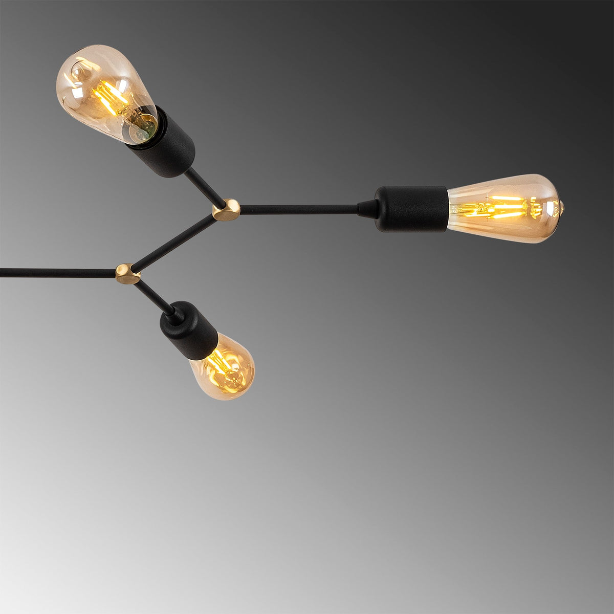 Candelabru, Sparrow - 1242, Negru