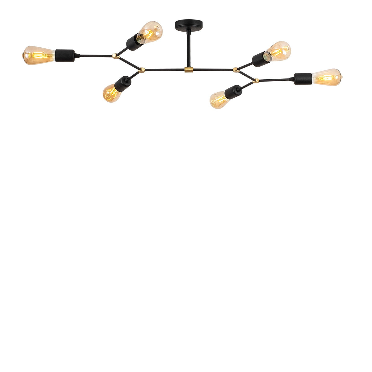 Candelabru, Sparrow - 1242, Negru