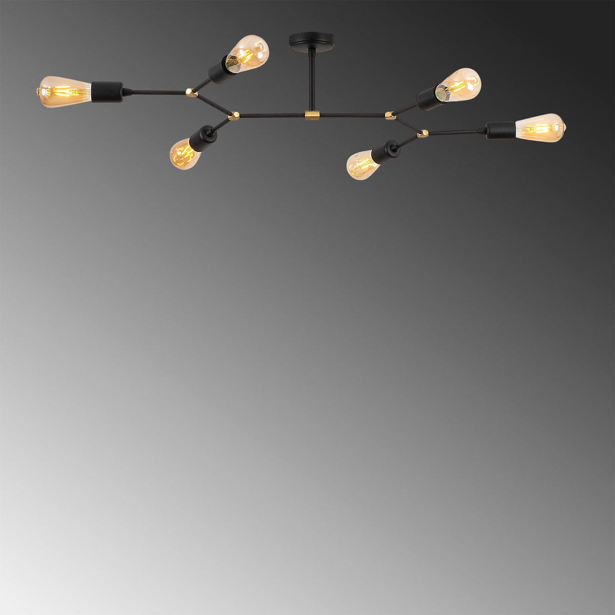 Candelabru, Sparrow - 1242, Negru