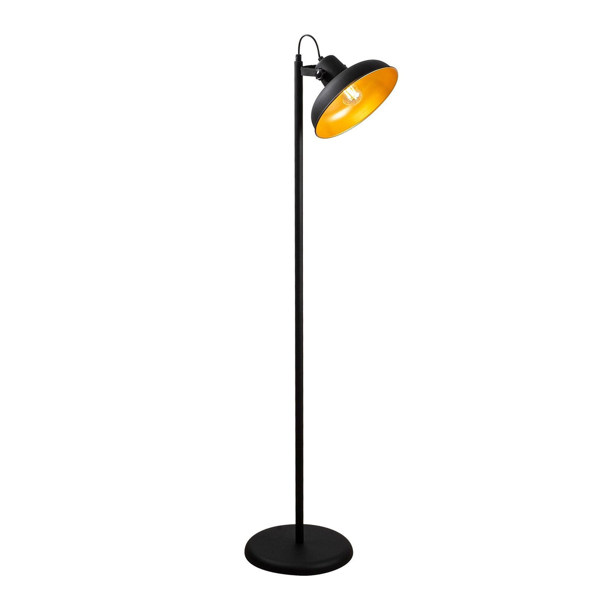 Lampadar, Lik - 4036, Negru / Auriu