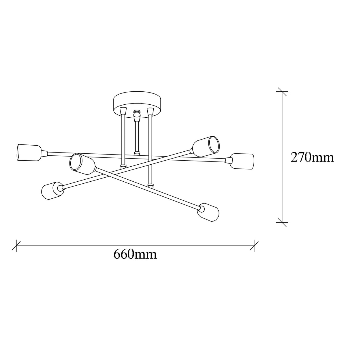 Candelabru, Fleur - 1504, Vintage