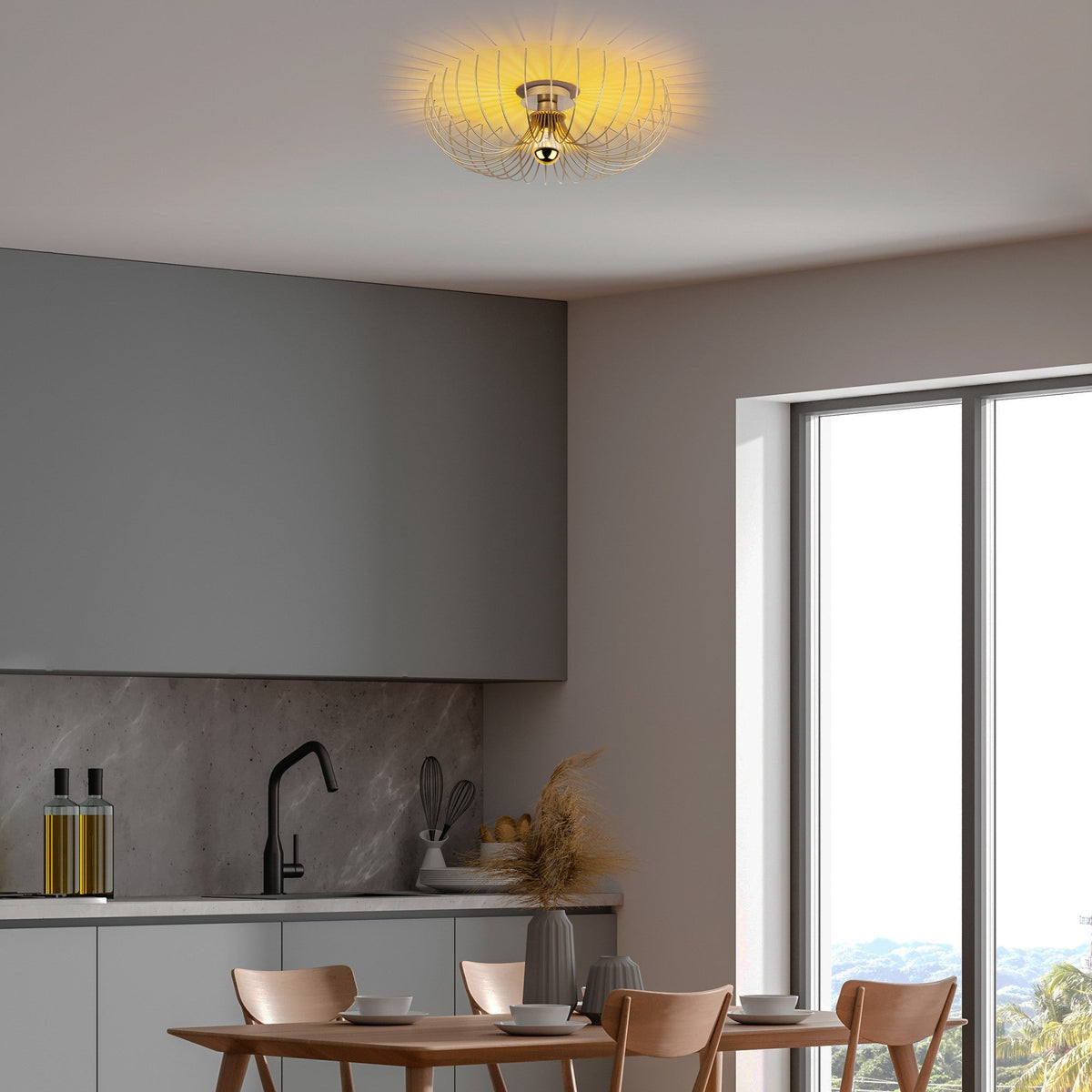 Candelabru, Karsortel - N-639-1, Auriu