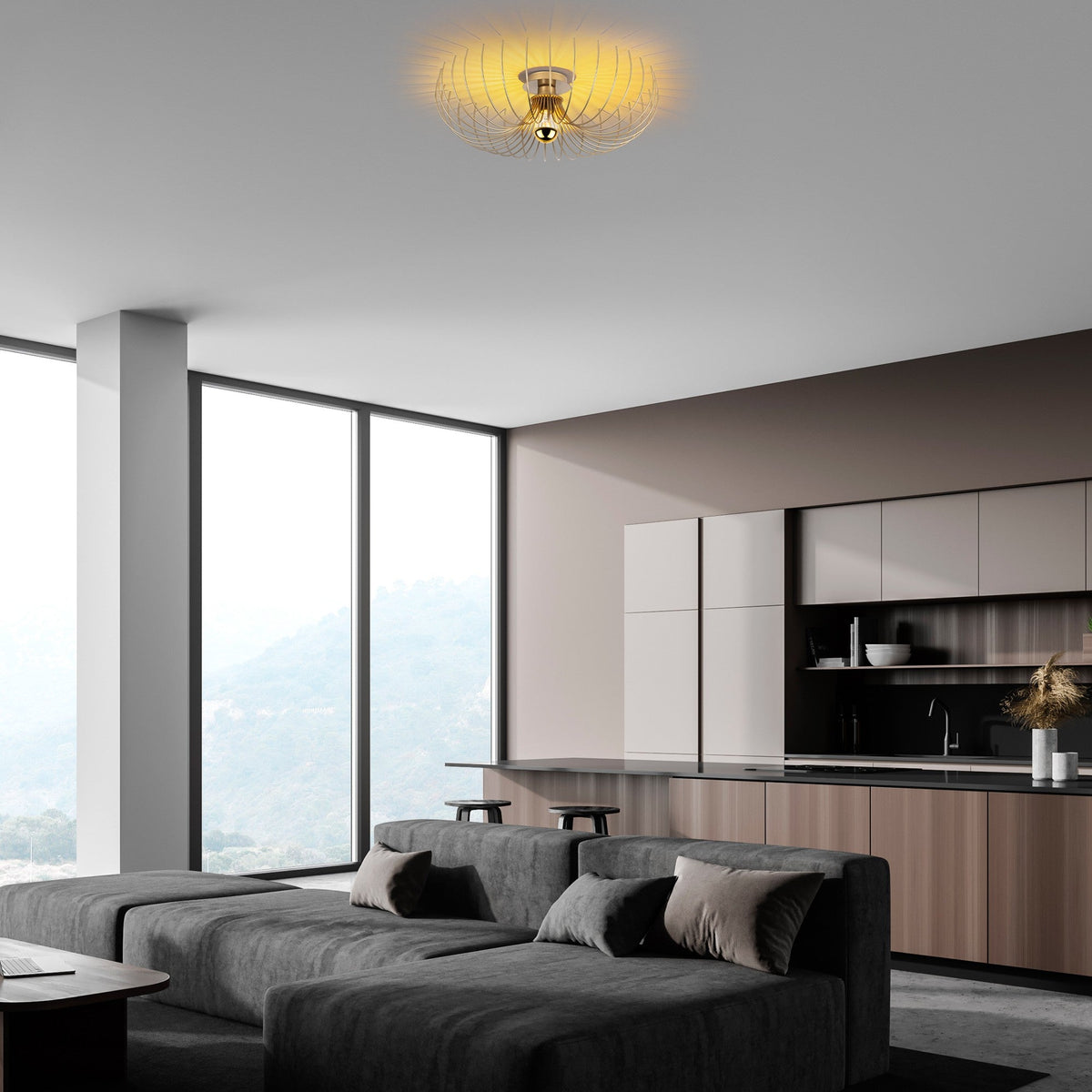 Candelabru, Karsortel - N-639-1, Auriu