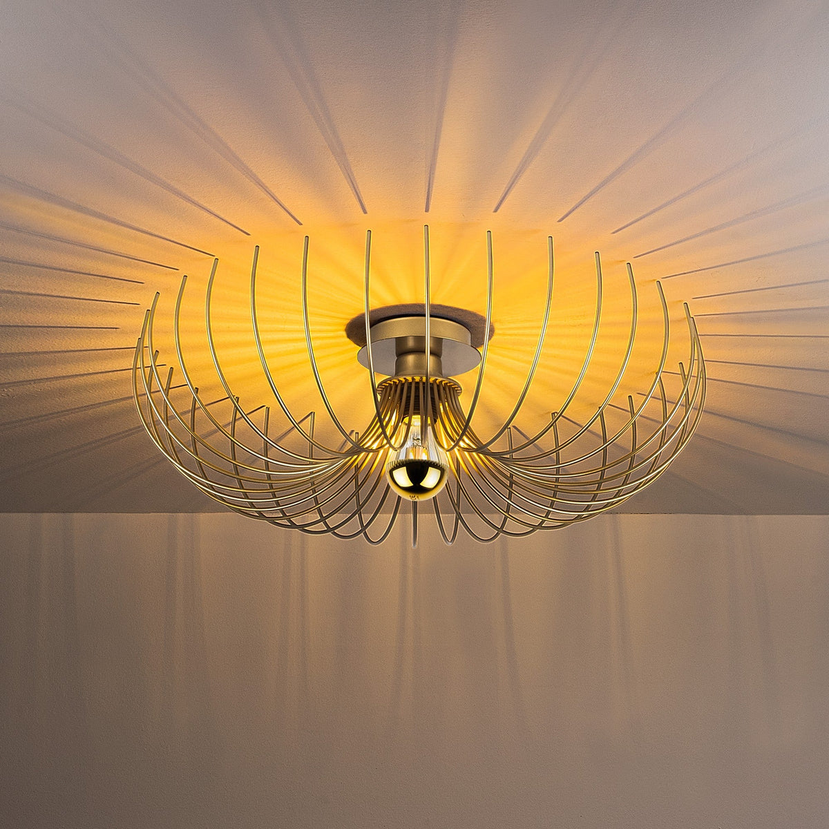 Candelabru, Karsortel - N-639-1, Auriu