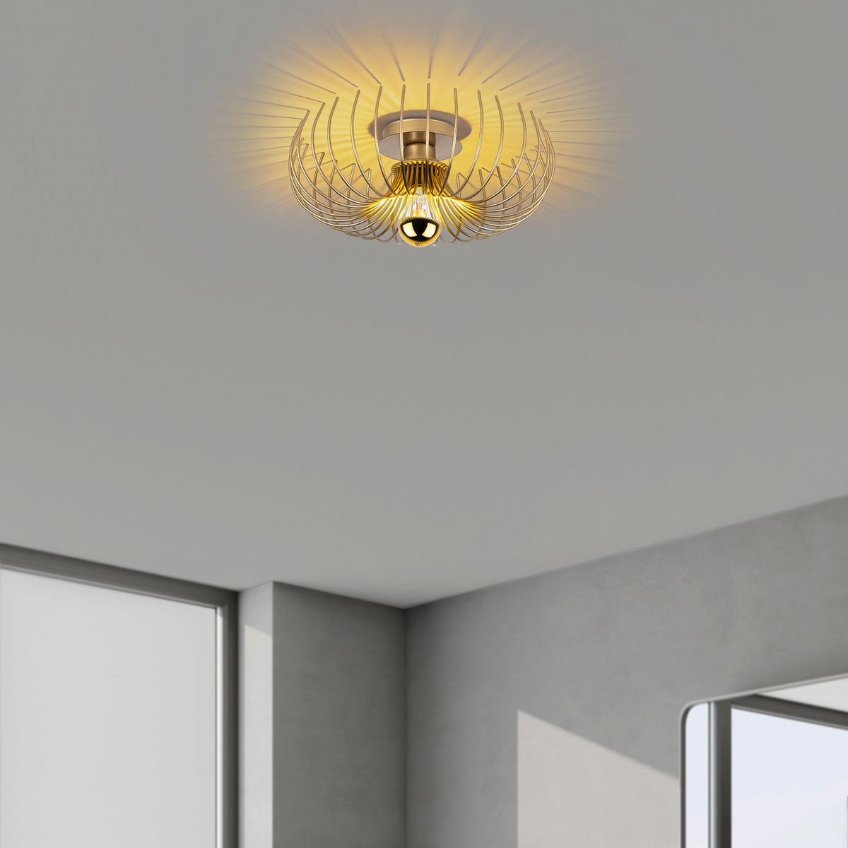 Candelabru, Karsortel - N-641-1, Auriu