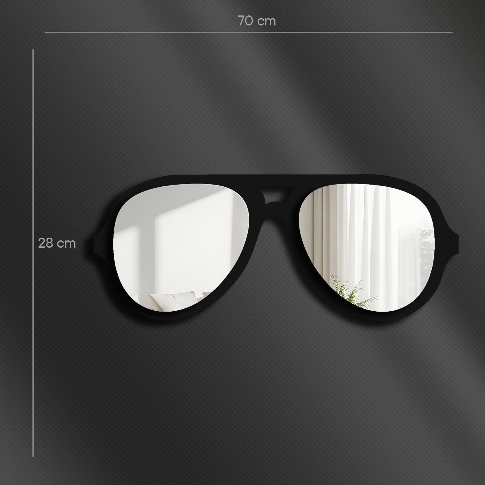 Oglindă decorativă, Ozgl508 - Silver, Argintiu