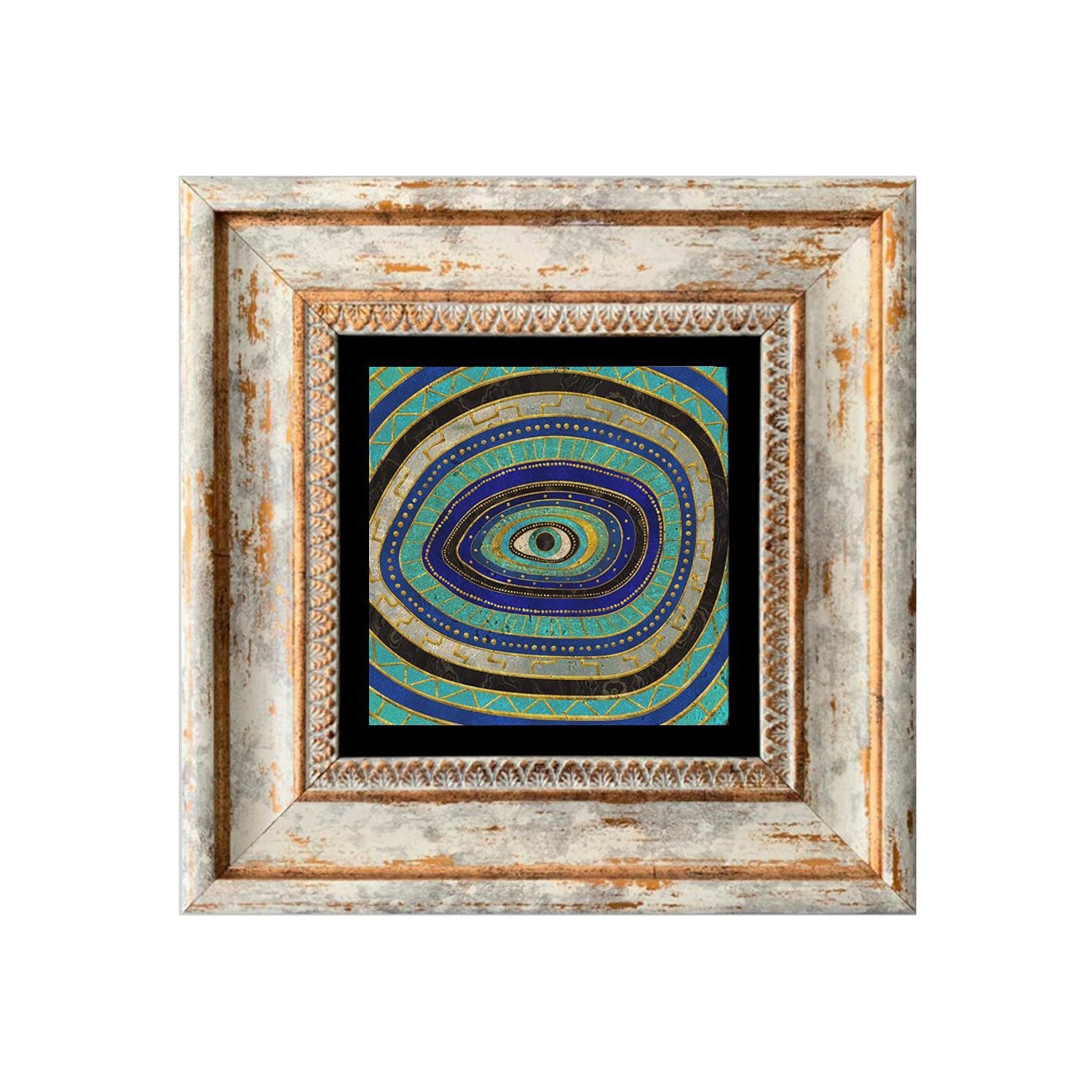 Tablou decorativ cu ramă, TC11315, Multicolor