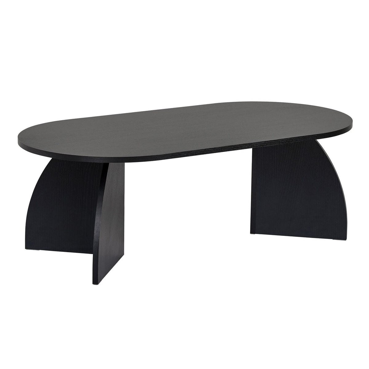Măsuță de cafea, Melina - Wood Black, Lemn Negru