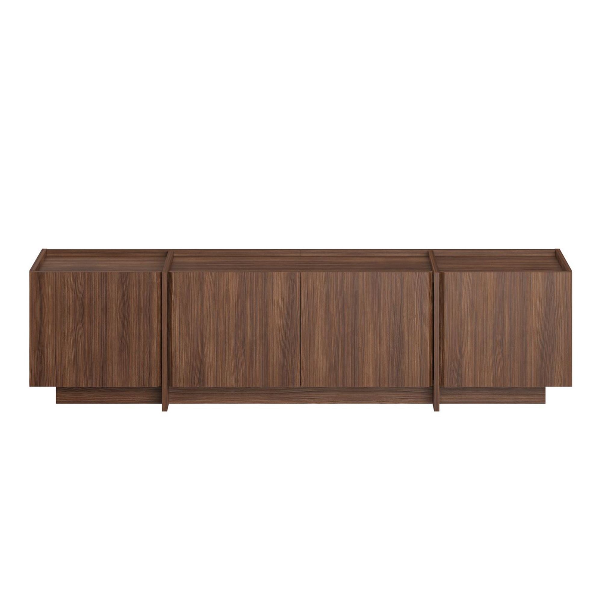 Comodă TV, Lowen - Milano Walnut, Nuc Milano