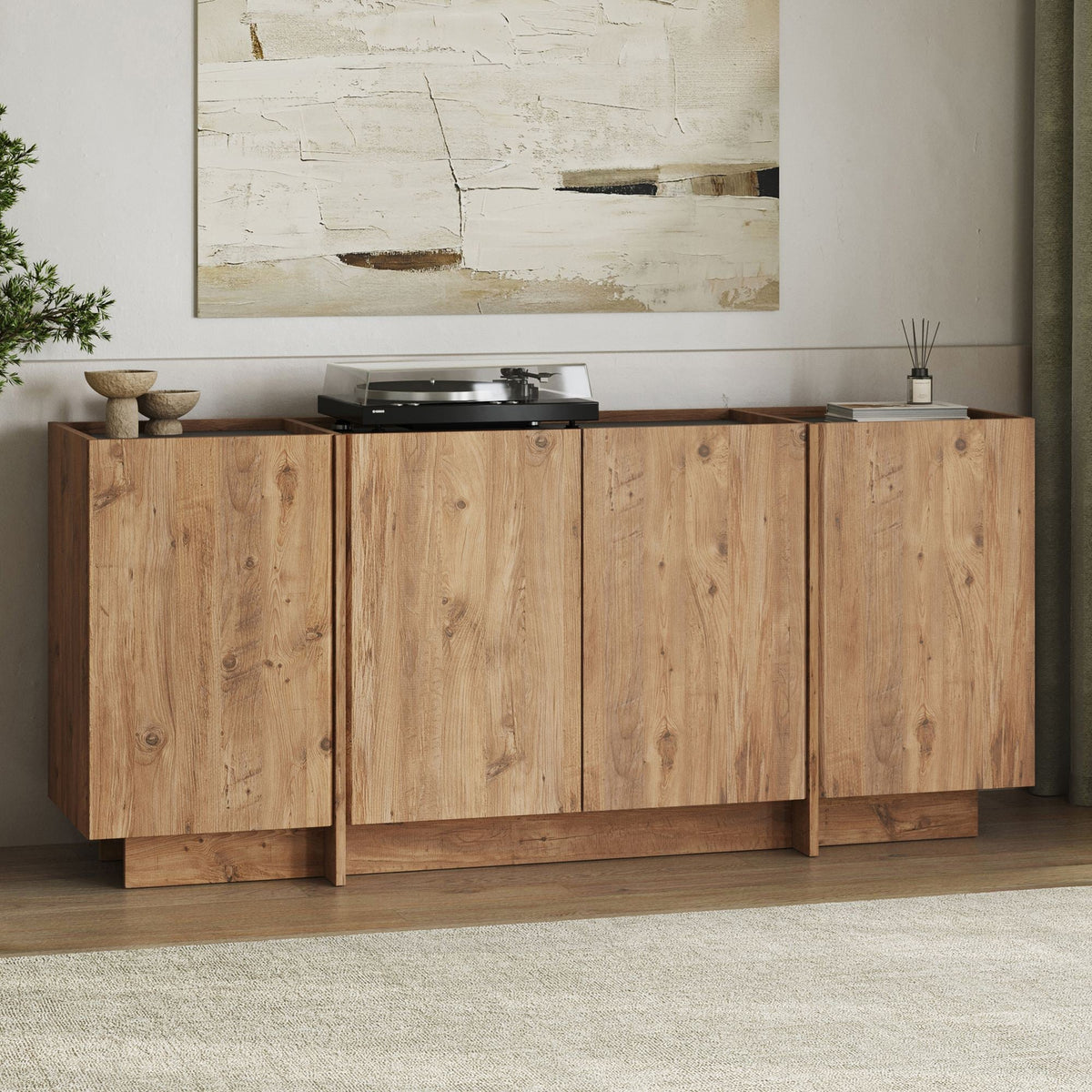 Consolă, Dorma - Atlantic Pine, Anthracite, Pin Atlantic / Antracit