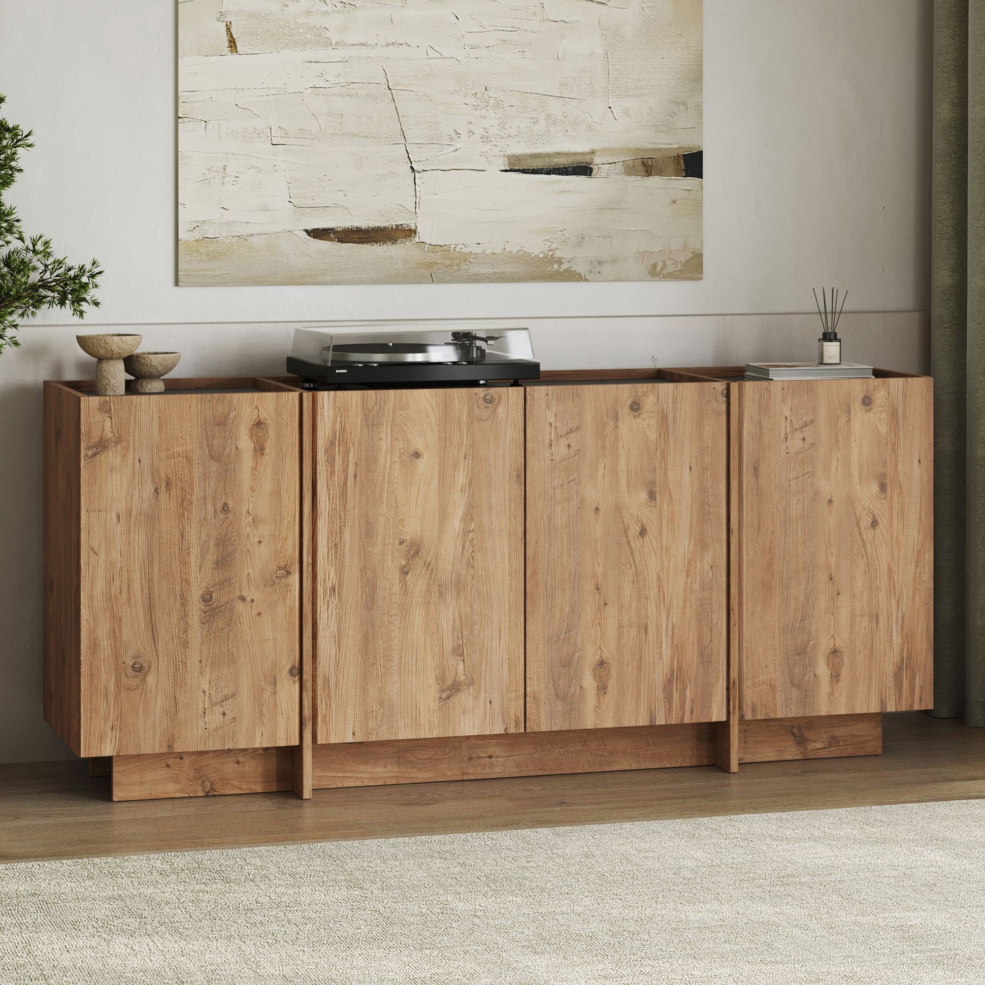 Consolă, Dorma - Atlantic Pine, Anthracite, Pin Atlantic / Antracit
