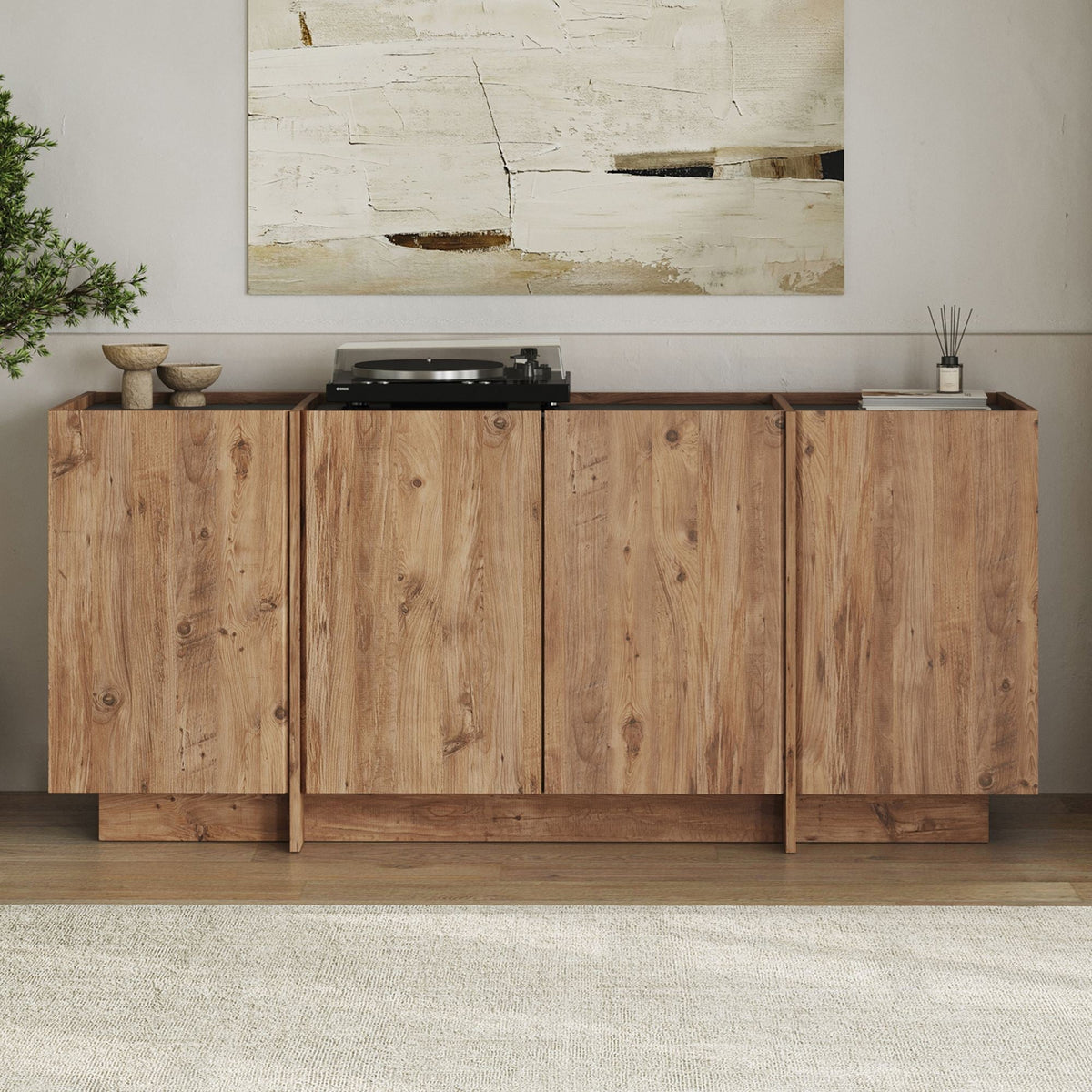 Consolă, Dorma - Atlantic Pine, Anthracite, Pin Atlantic / Antracit