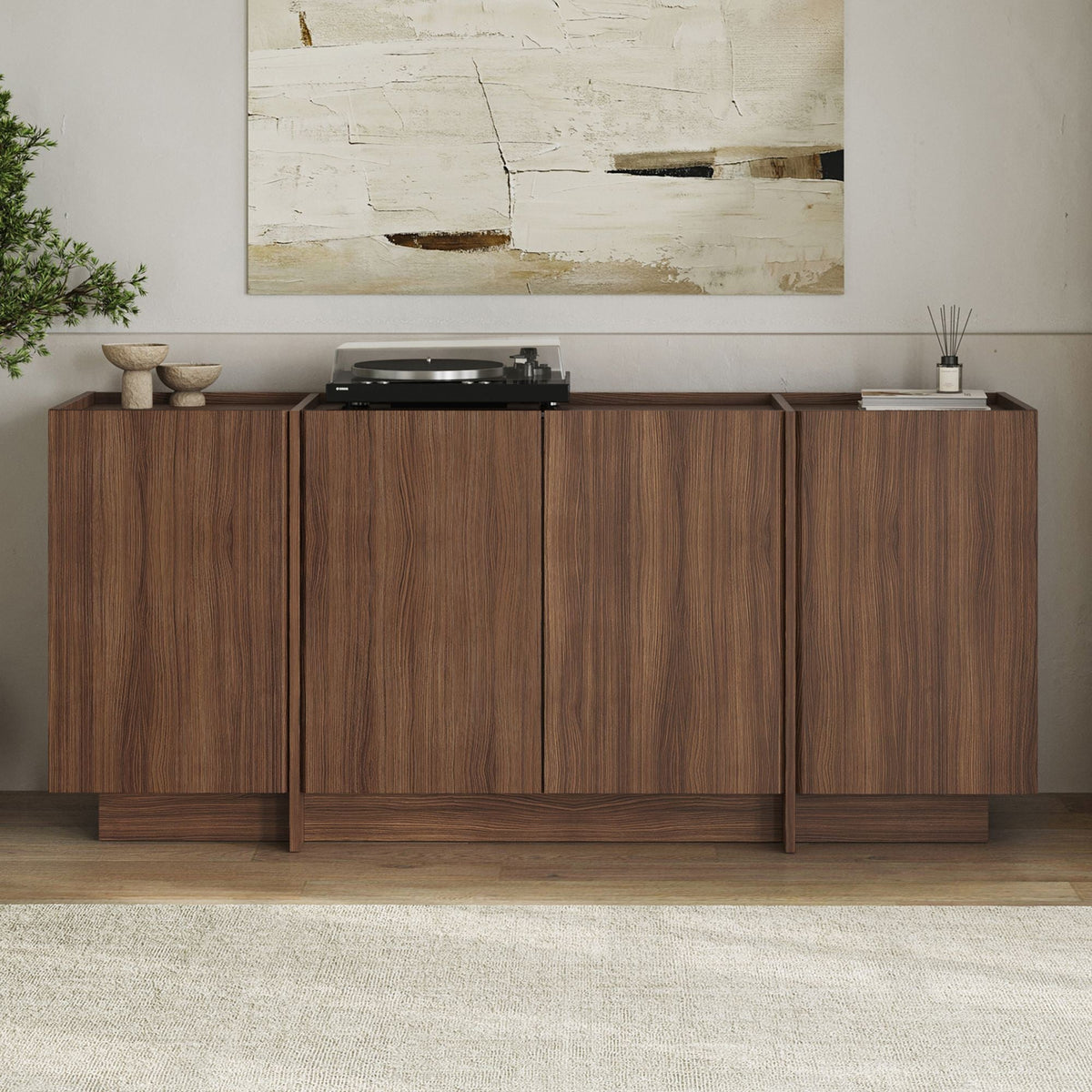 Consolă, Dorma - Milano Walnut, Nuc Milano