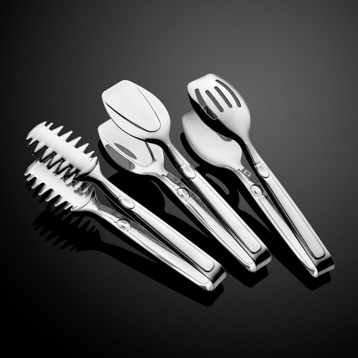 Set clești (3 piese), Piacasa - Silver, Argintiu