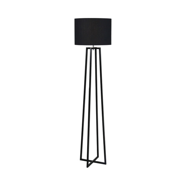 Lampa podea QENNY TYP 17 LF8574, negru, metal, 36x36x148.5 cm