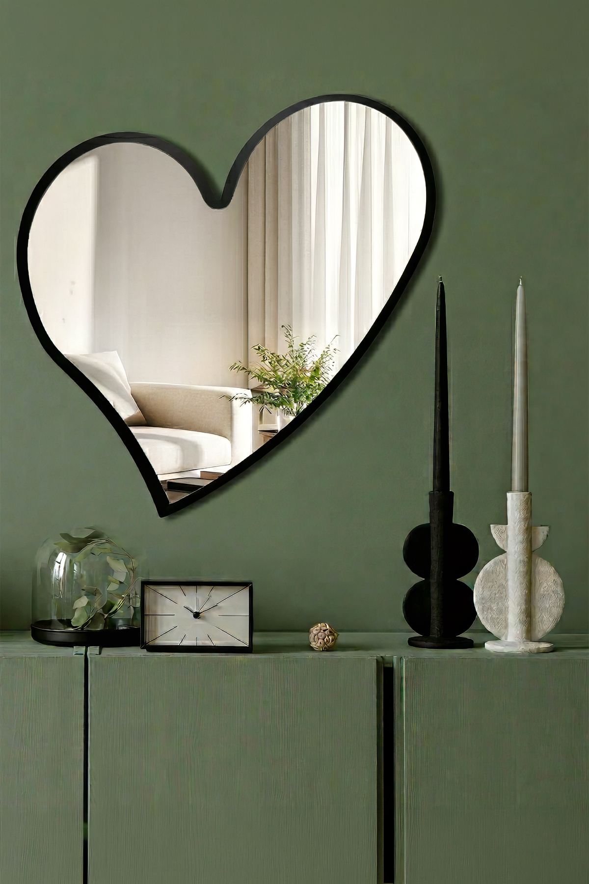 Oglindă decorativă, Artmtkmrr1, Negru
