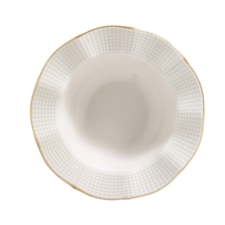 Set veselă (24 piese), MLN24Y2694R520, Crem / Auriu