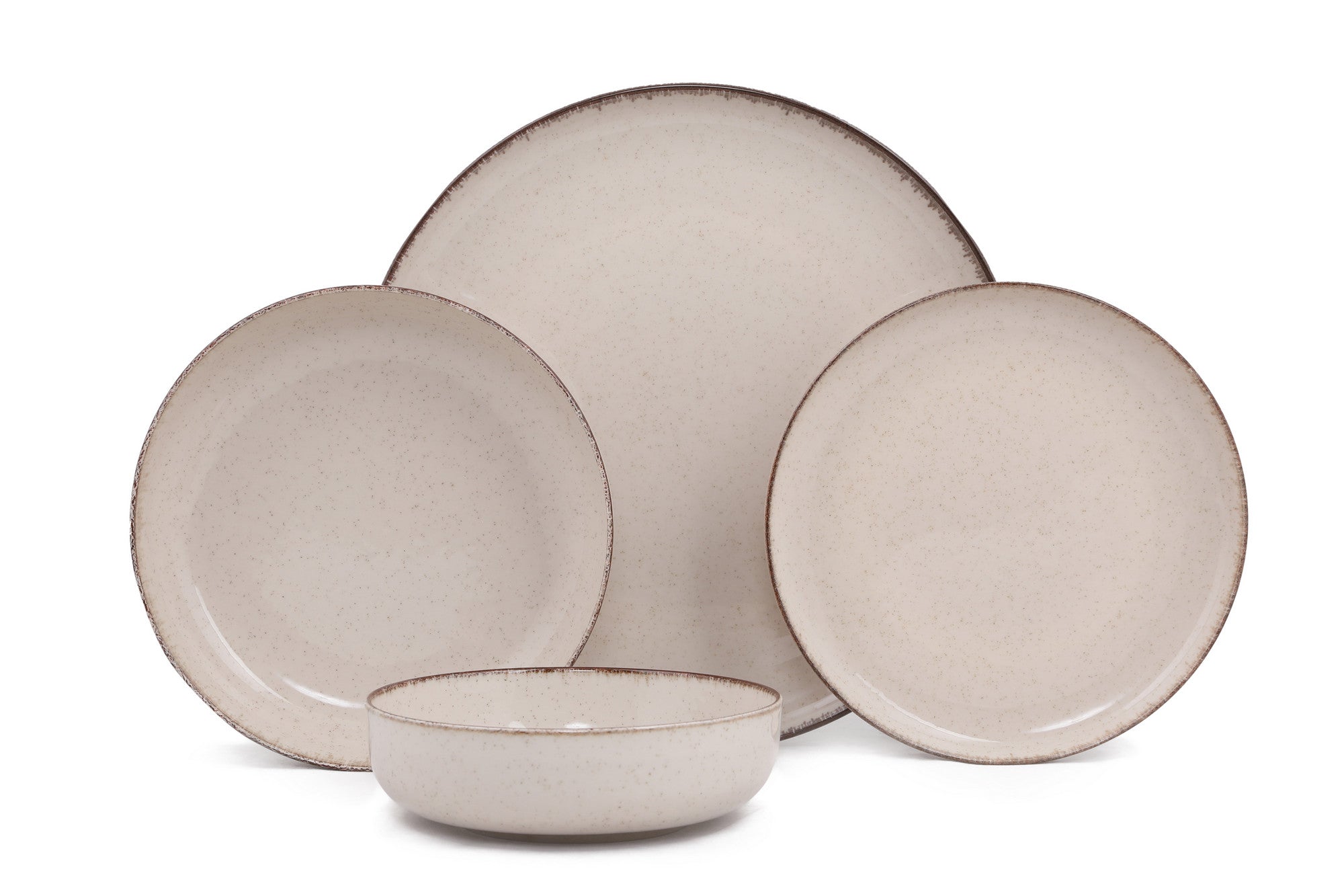 Set veselă (24 piese), MOD24Y2730P02 - Cinnamon, Scorțișoară