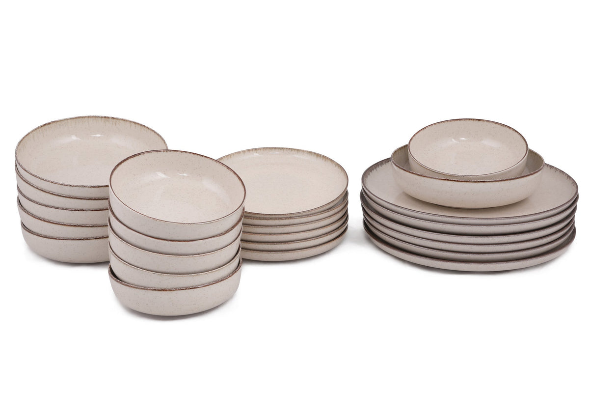 Set veselă (24 piese), MOD24Y2730P02 - Cinnamon, Scorțișoară