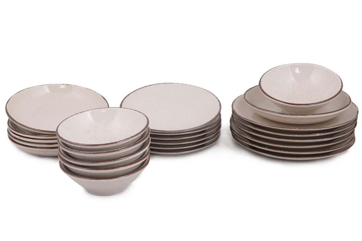 Set veselă (24 piese), CXEO24Y2730P02, Scorțișoară