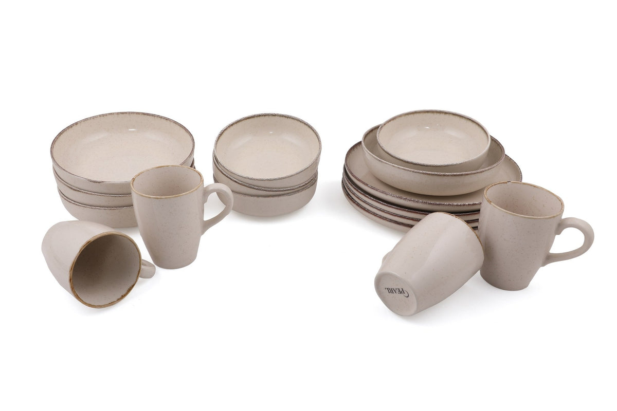 Set veselă (16 piese), MOD16Y2730P02, Scorțișoară