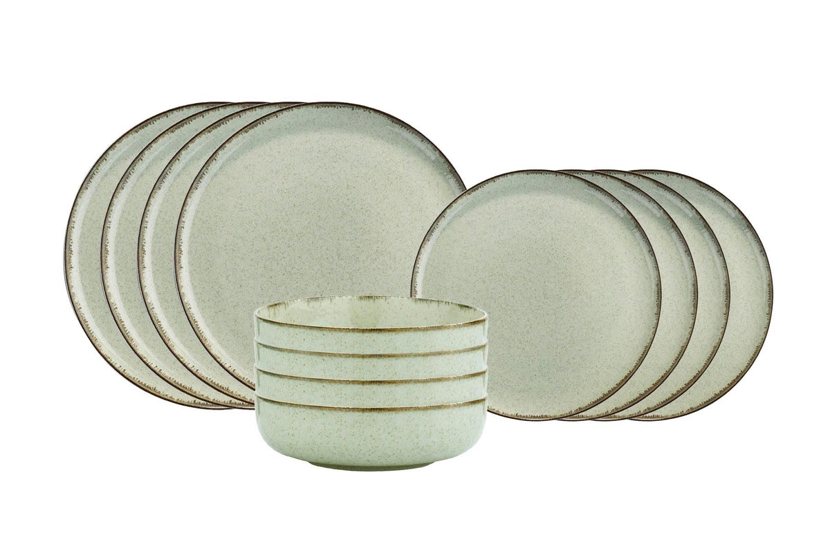 Set veselă (12 piese), MOD12Y1730P03, Verde