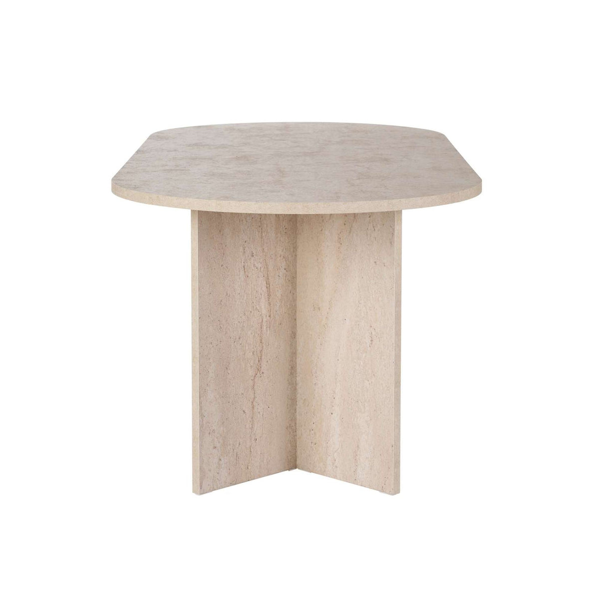 Masă dining, Sabella - Travertine, Travertin
