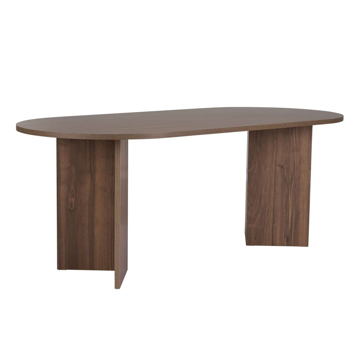 Masă dining, Sabella - Venezia Walnut, Nuc Veneția