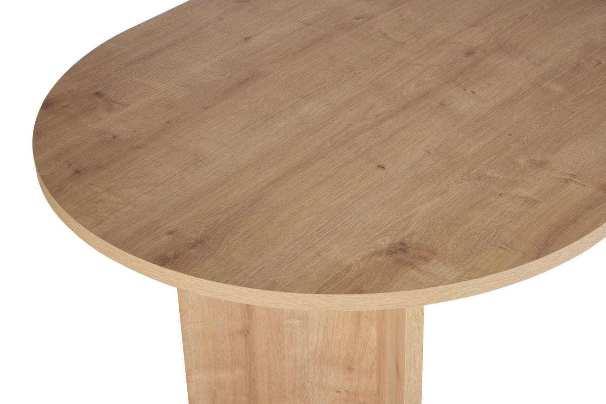 Masă dining, Sabella - Sapphire Oak, Stejar Safir
