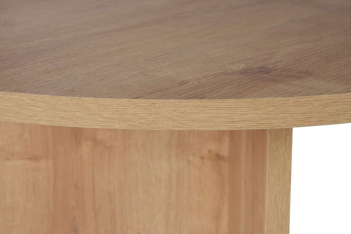 Masă dining, Sabella - Sapphire Oak, Stejar Safir