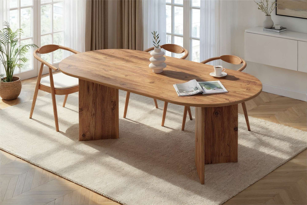 Masă dining, Sabella - Atlantic Pine, Pin Atlantic