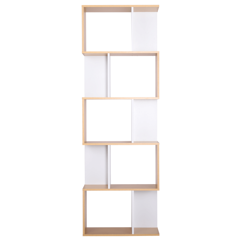 Biblioteca ERDEM NEW TYP 4, pin/alb, DTD laminat, 60x24x180 cm