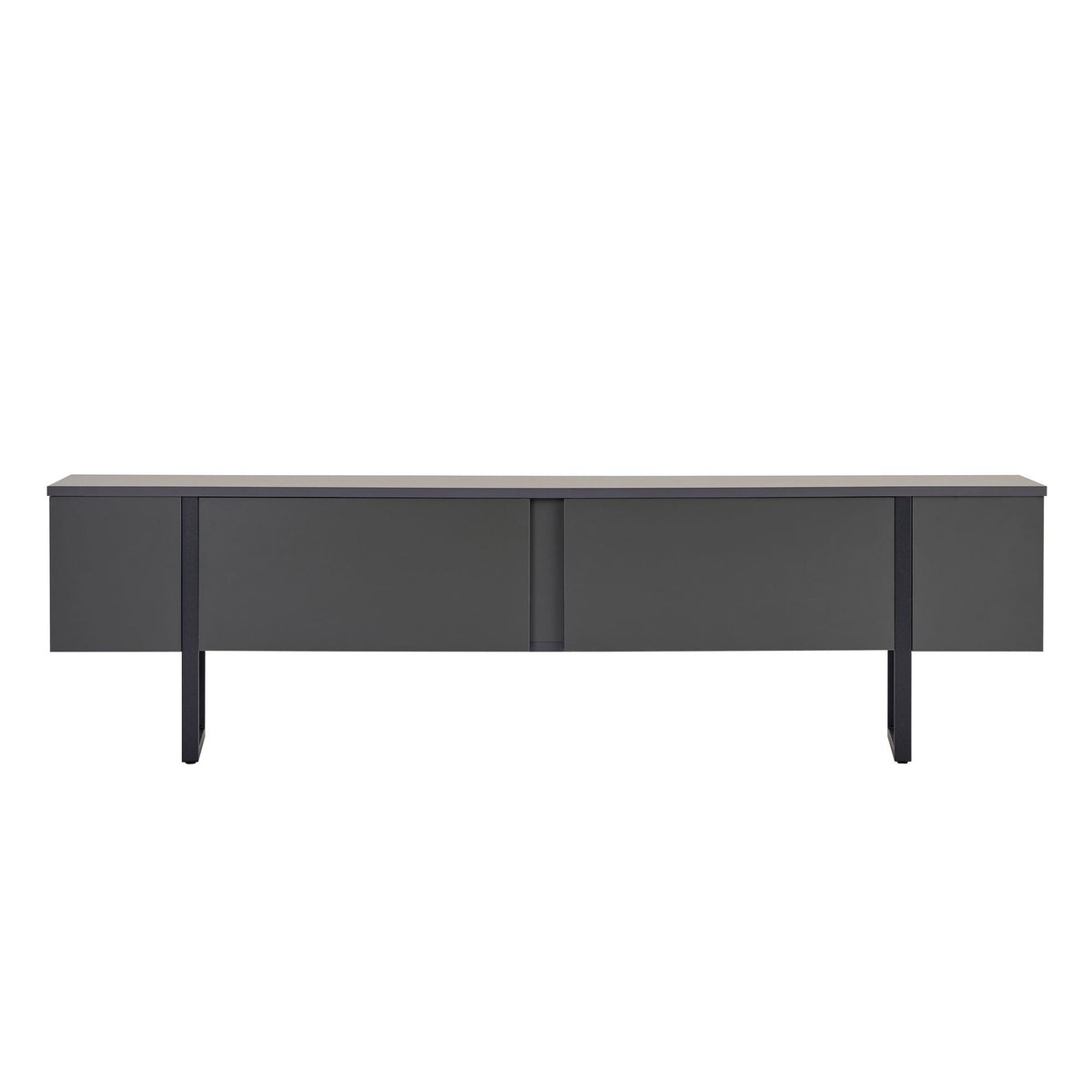 Comodă TV, Onera - Anthracite, Black, Antracit / Negru