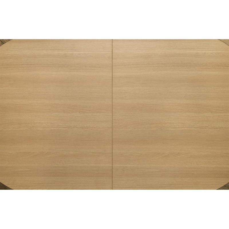 Masa extensibila GIACOMO, stejar/negru, 180/240x100x76 cm