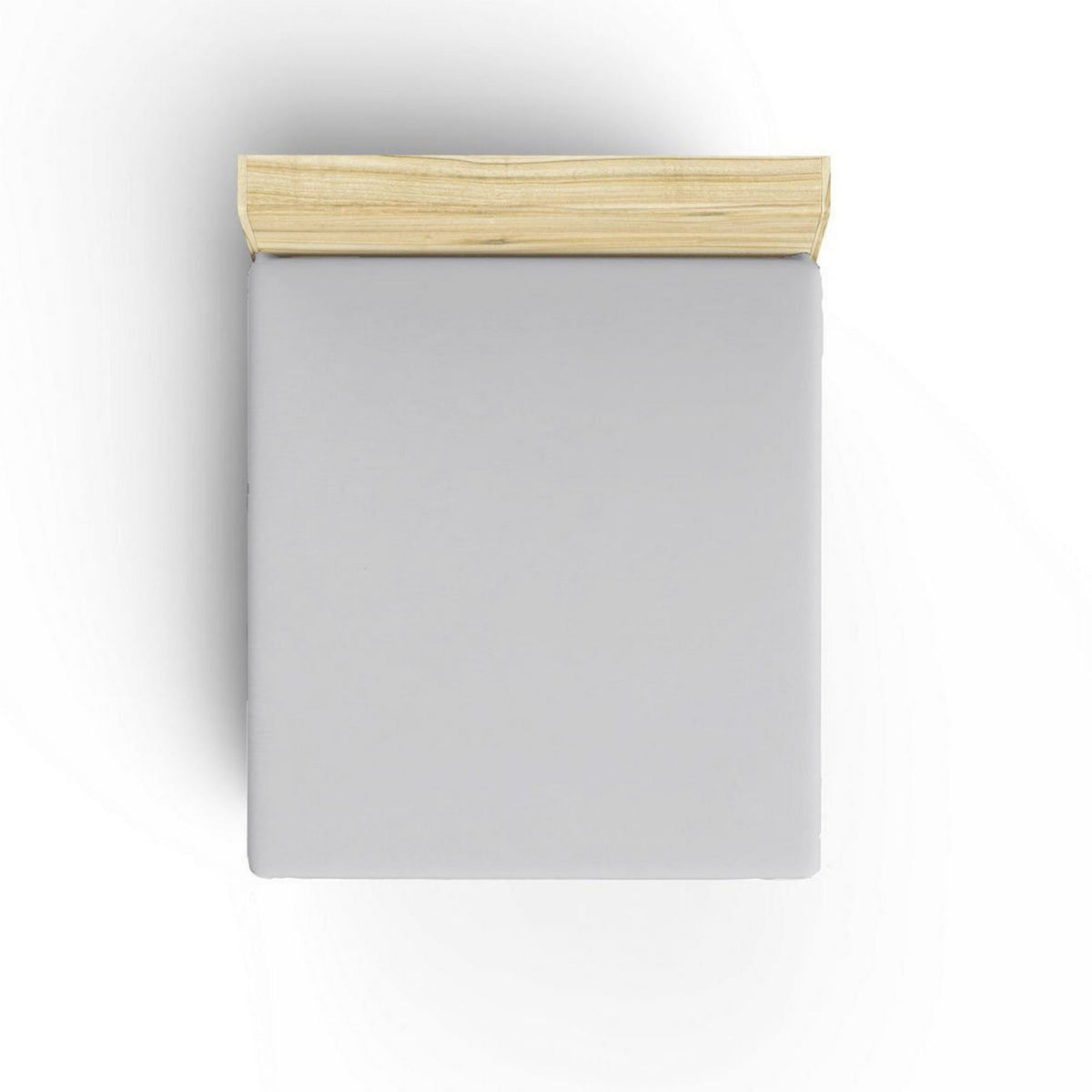 Cearșaf pat king cu elastic ranforce, Grey, Gri