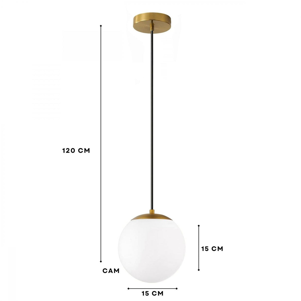 Candelabru, 242111, Alb / Antichizat
