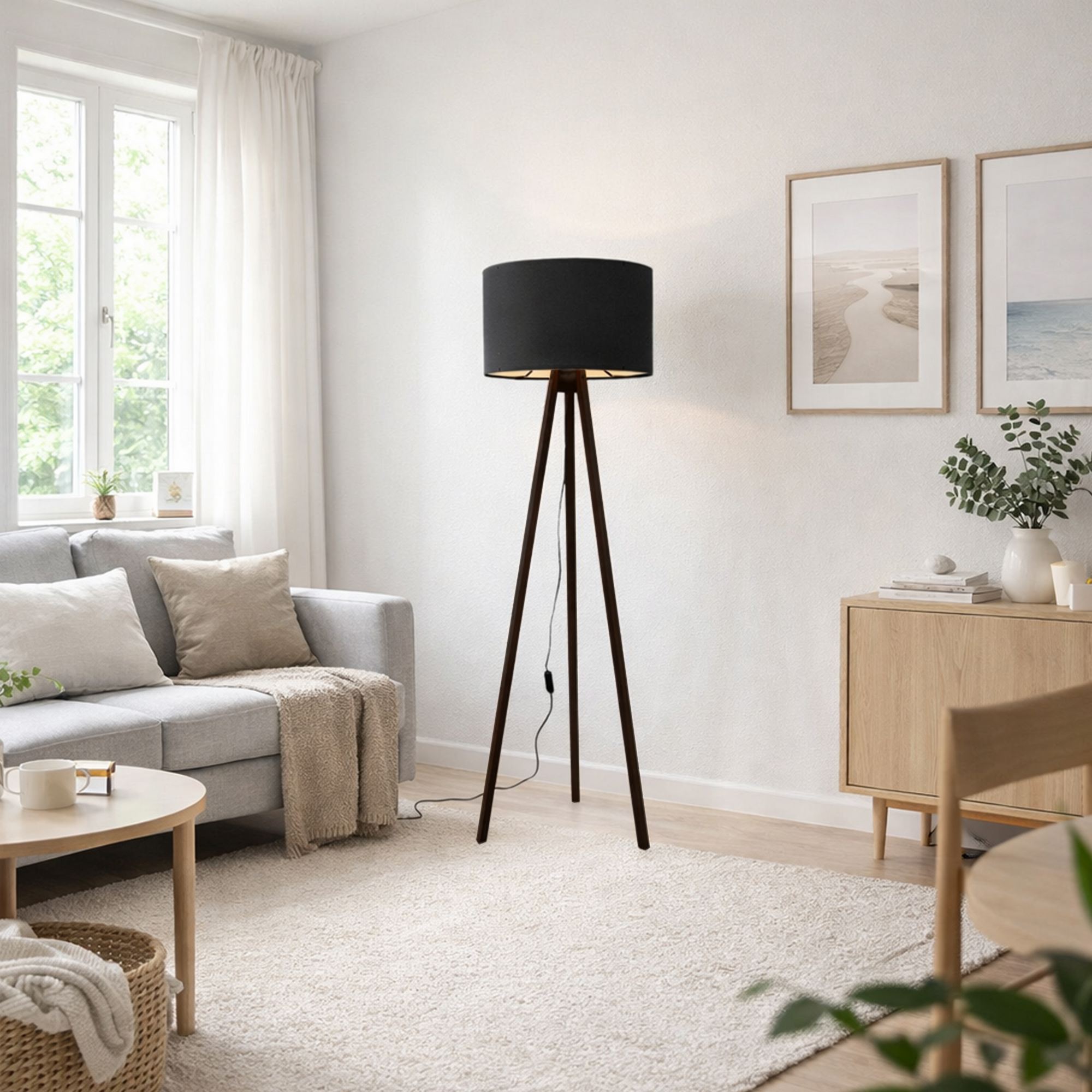 Lampadar, AYD-2653, Negru
