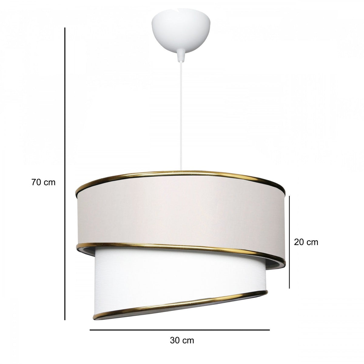 Candelabru, AYD-3622, Crem